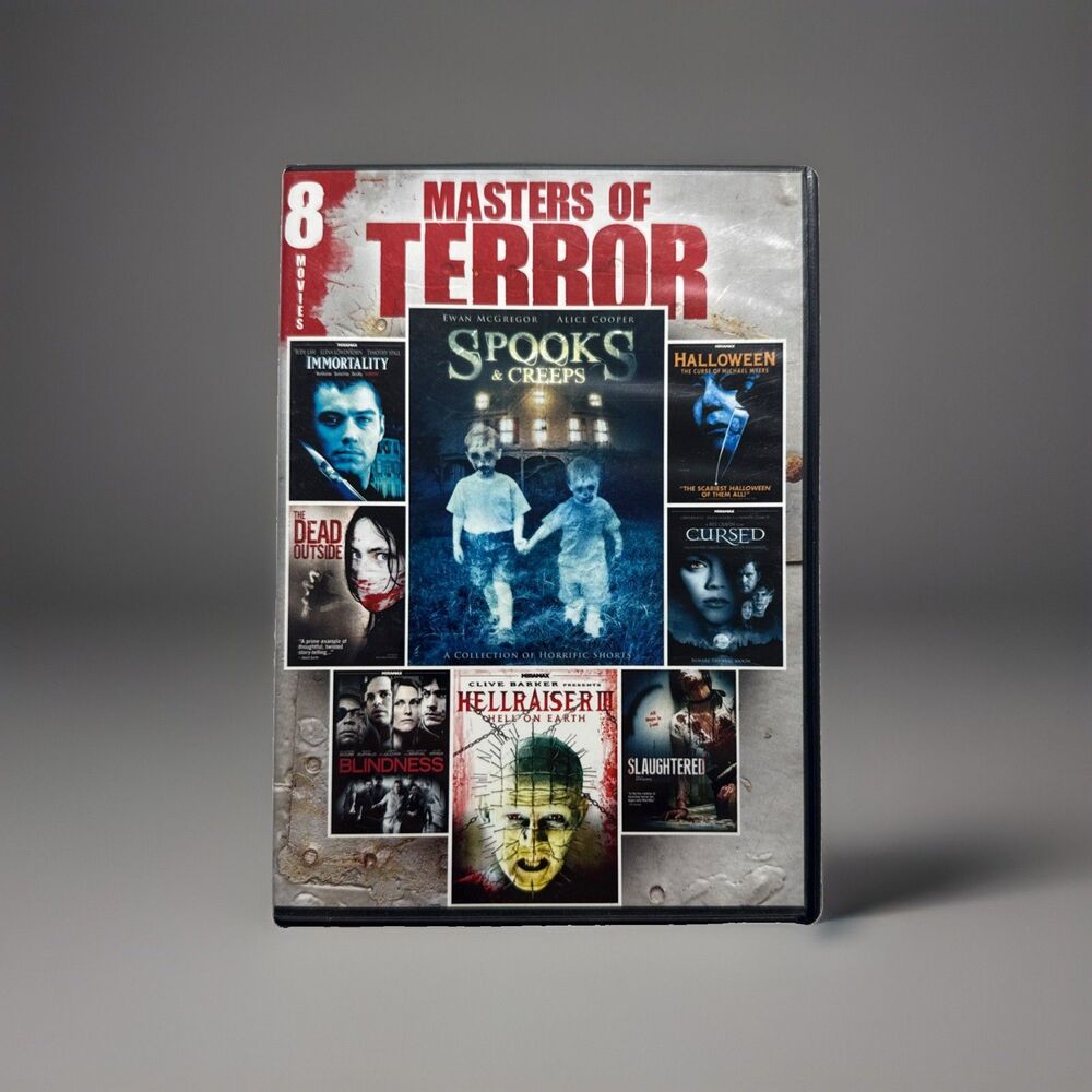 Masters of Terror - Volume 2 (DVD, 2011) 2-Disc Set